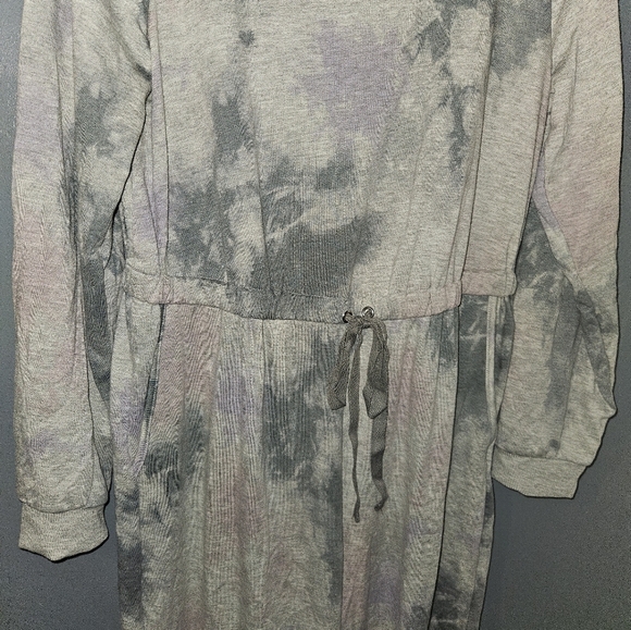 Lily Rose Womans Long Sleeve Tie-dyed  Jumpsuit Size L - Picture 6 of 15